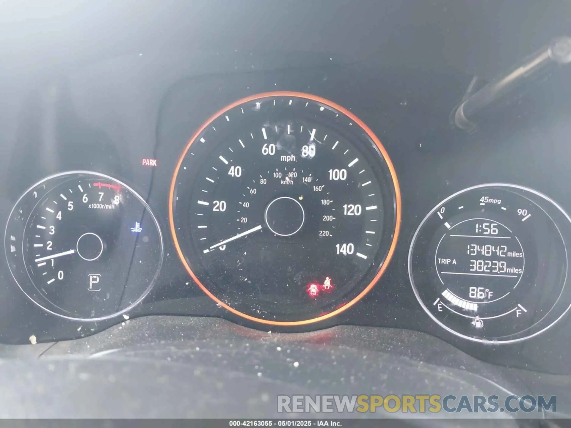 7 Photograph of a damaged car 3CZRU5H12KM725728 HONDA HR-V 2019