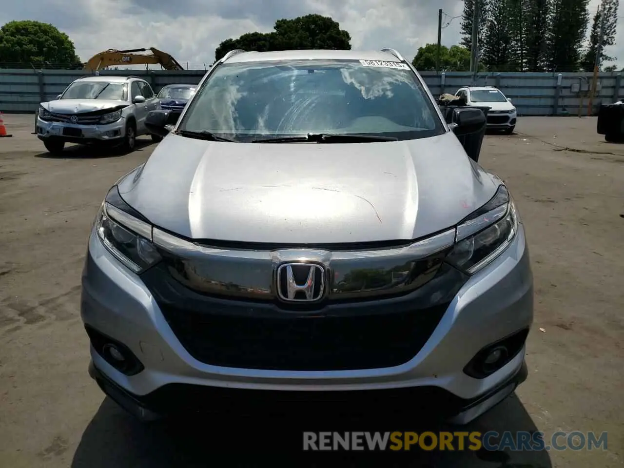 5 Photograph of a damaged car 3CZRU5H13KG706703 HONDA HR-V 2019