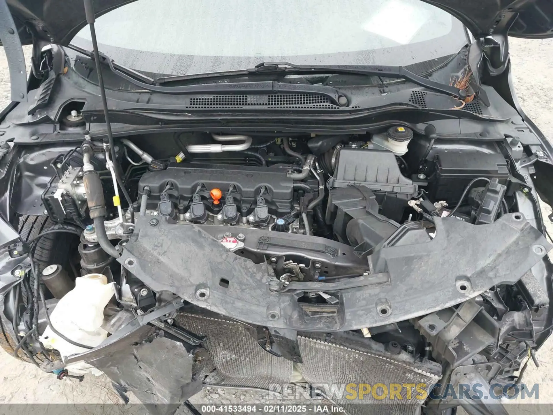 10 Photograph of a damaged car 3CZRU5H13KG709181 HONDA HR-V 2019