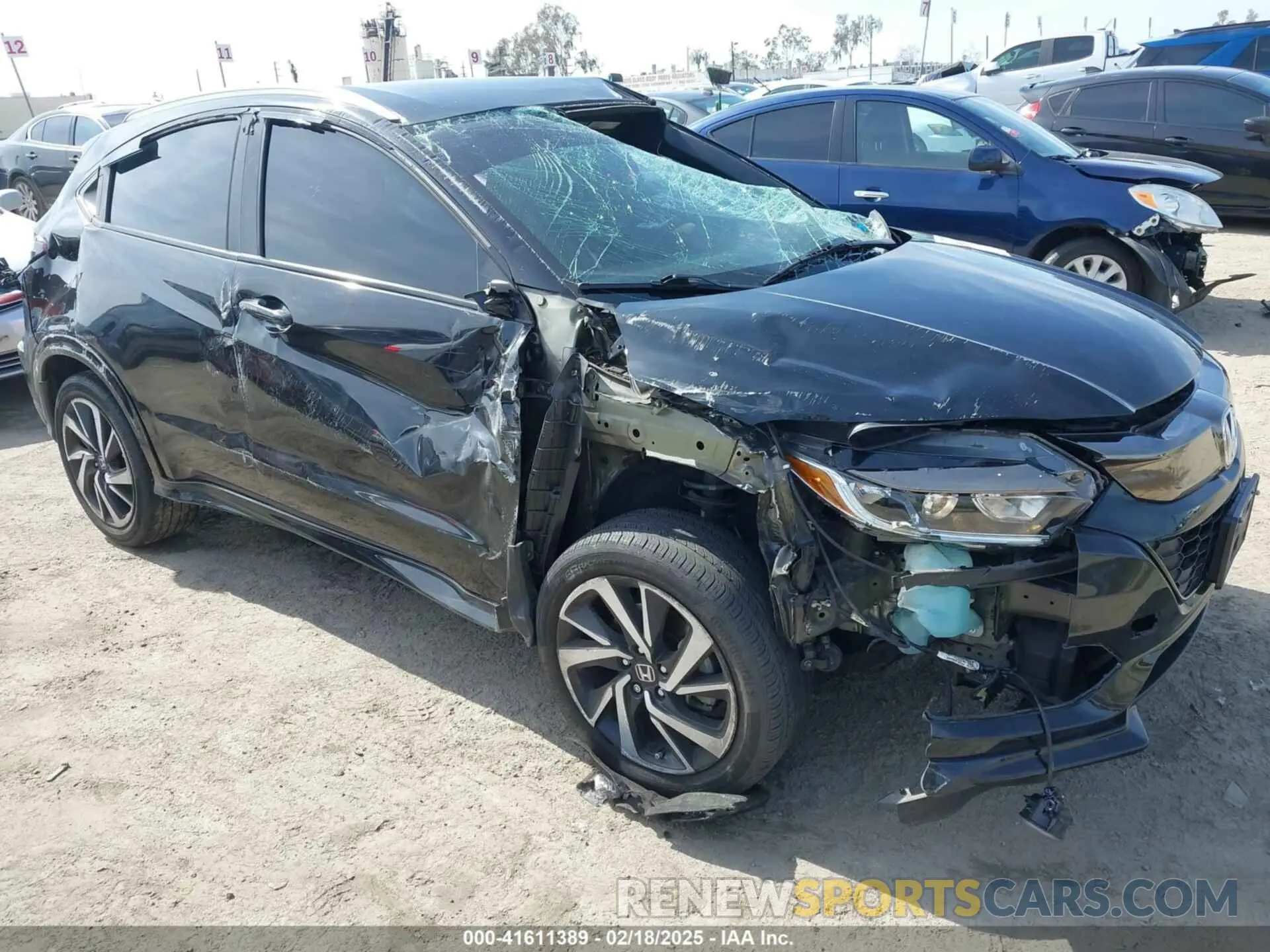 6 Photograph of a damaged car 3CZRU5H13KM729240 HONDA HR-V 2019