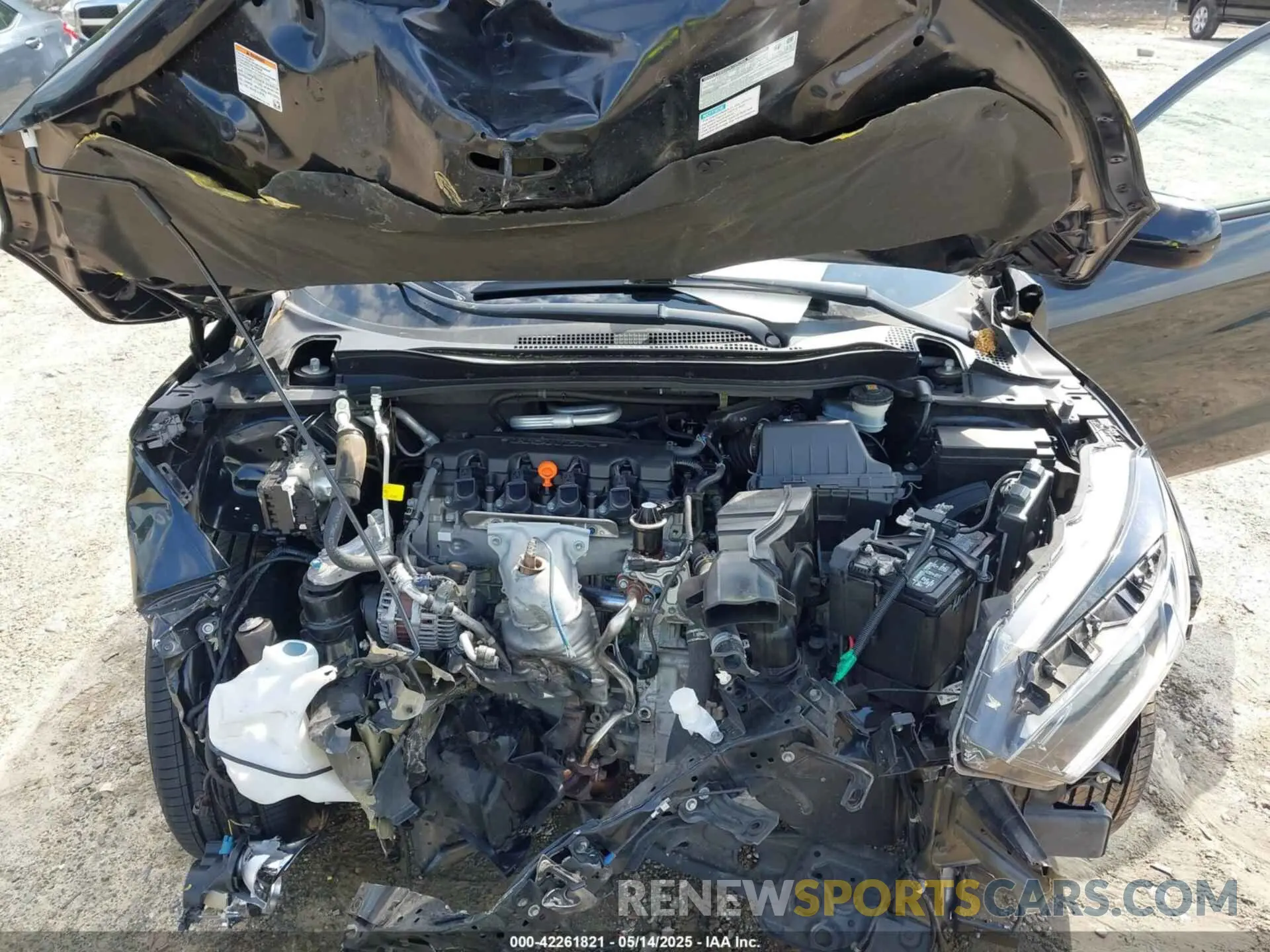 10 Photograph of a damaged car 3CZRU5H14KM723477 HONDA HR-V 2019