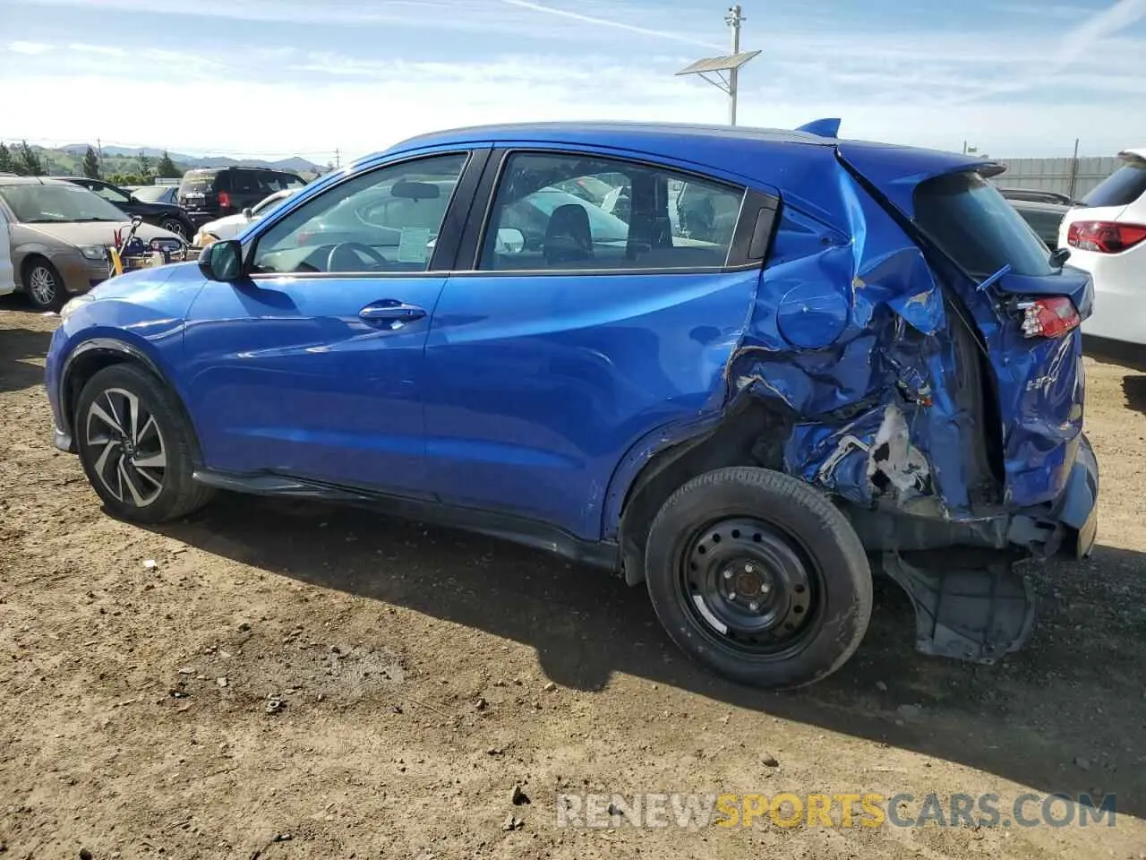 2 Photograph of a damaged car 3CZRU5H15KG701101 HONDA HR-V 2019