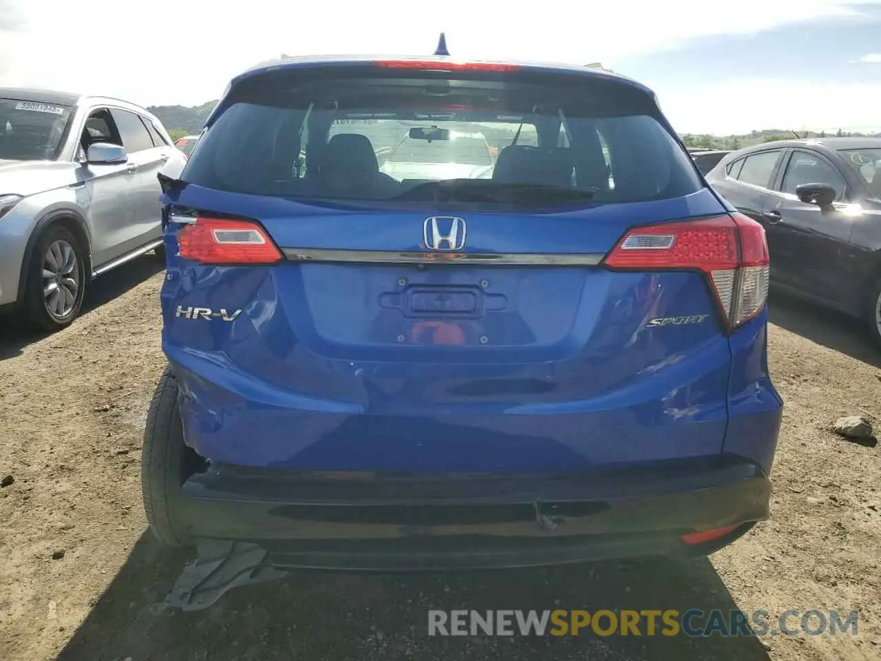 6 Photograph of a damaged car 3CZRU5H15KG701101 HONDA HR-V 2019