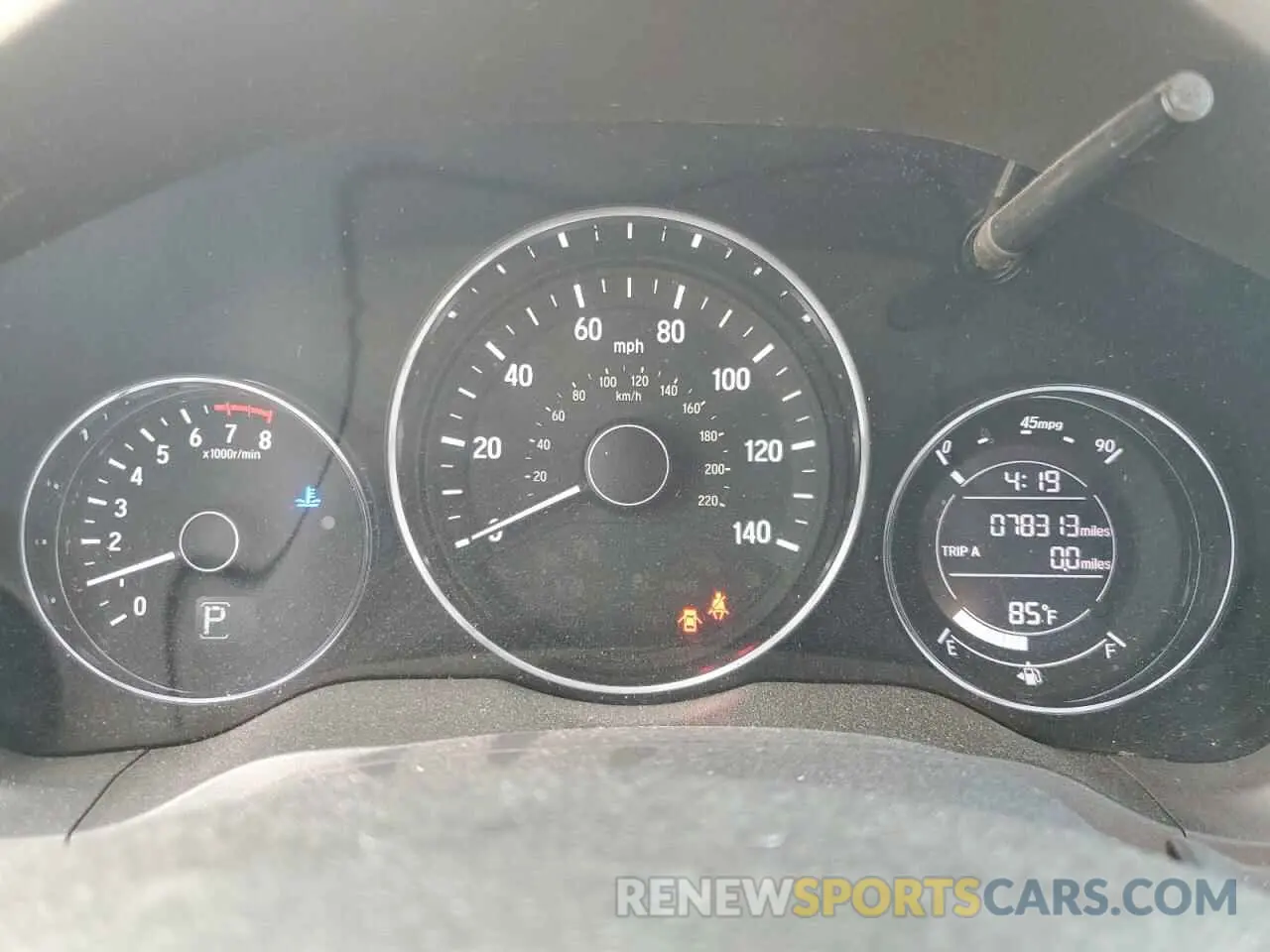 9 Photograph of a damaged car 3CZRU5H15KG701101 HONDA HR-V 2019
