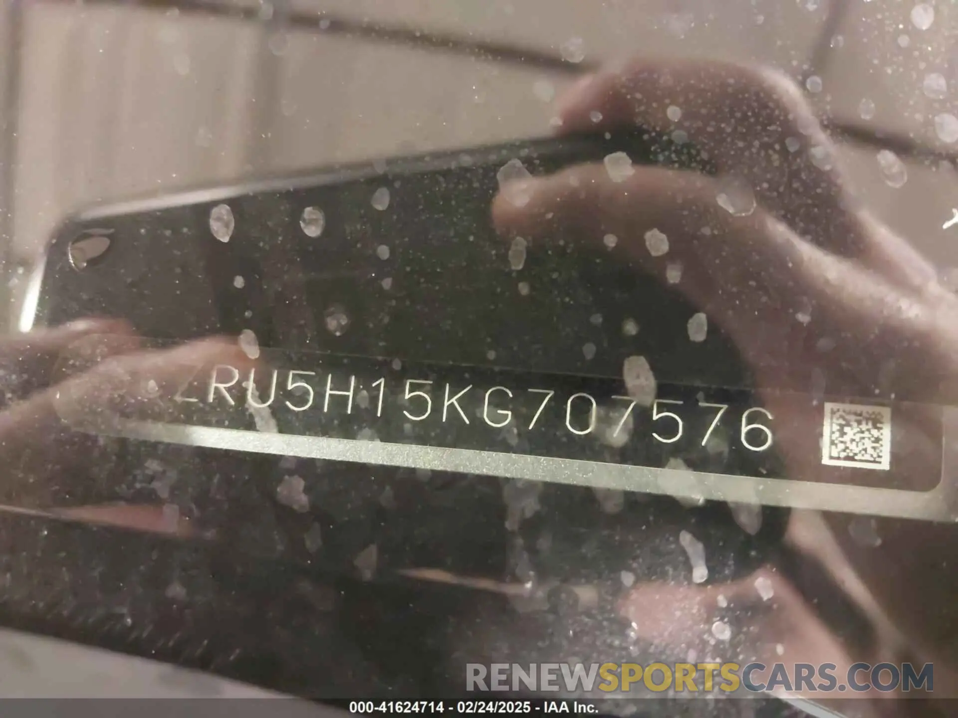 9 Photograph of a damaged car 3CZRU5H15KG707576 HONDA HR-V 2019
