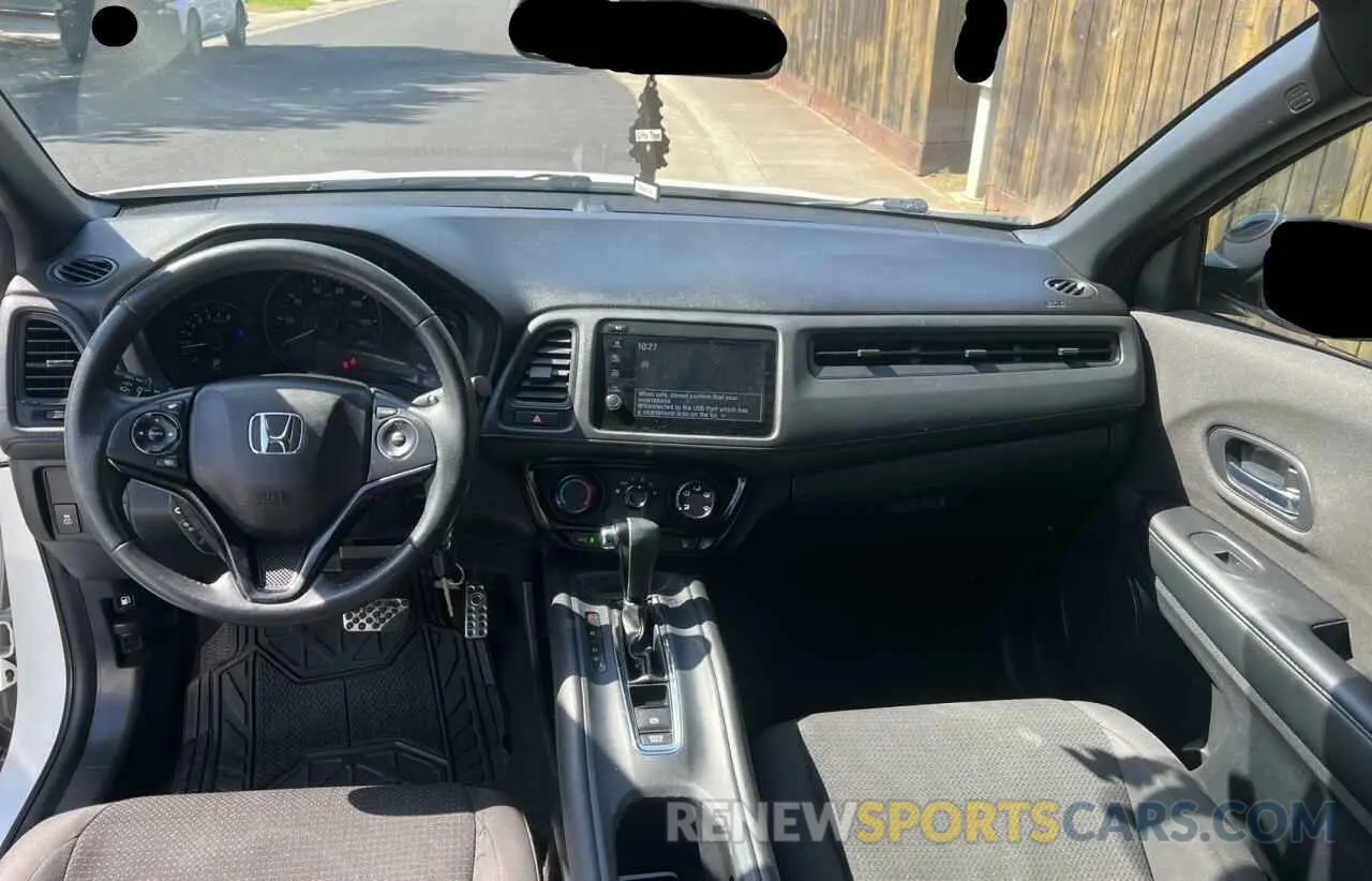 9 Photograph of a damaged car 3CZRU5H15KM721494 HONDA HR-V 2019