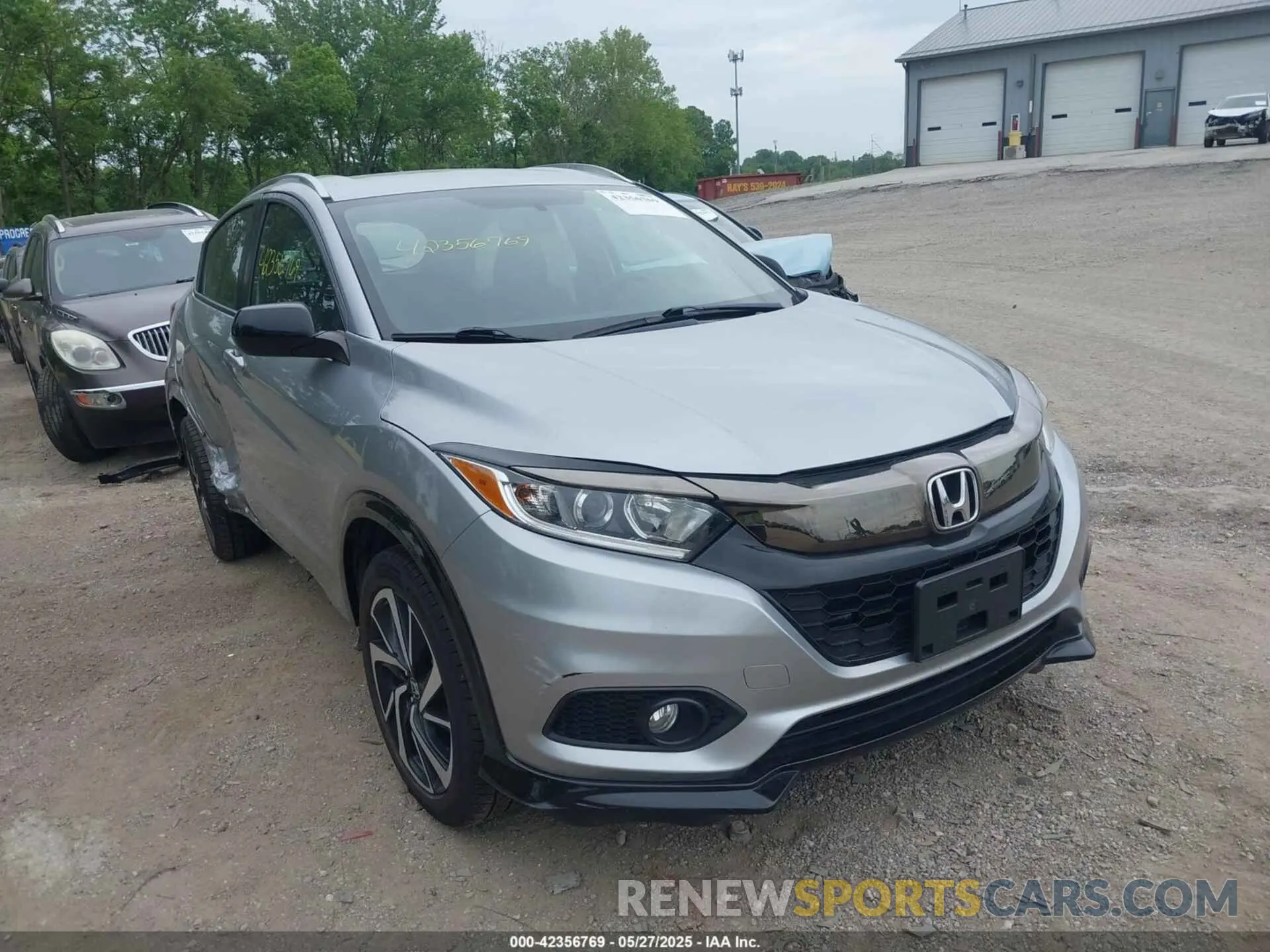 1 Photograph of a damaged car 3CZRU5H15KM725481 HONDA HR-V 2019