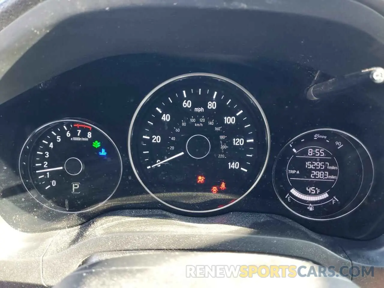 9 Photograph of a damaged car 3CZRU5H15KM730258 HONDA HR-V 2019