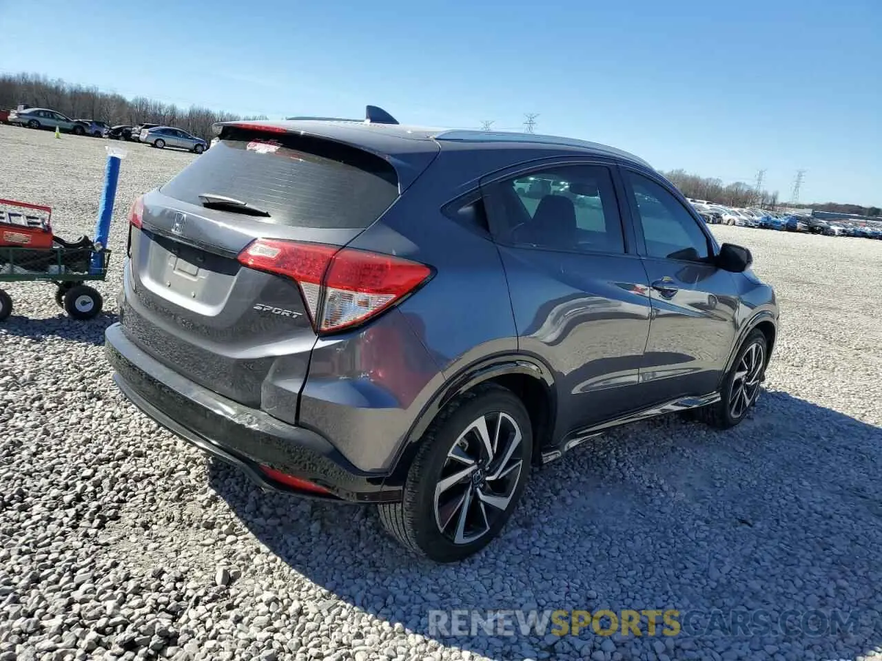 3 Photograph of a damaged car 3CZRU5H16KG707750 HONDA HR-V 2019
