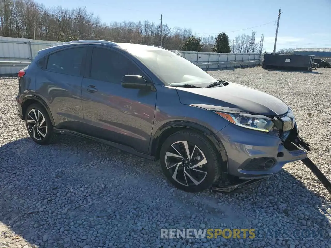 4 Photograph of a damaged car 3CZRU5H16KG707750 HONDA HR-V 2019