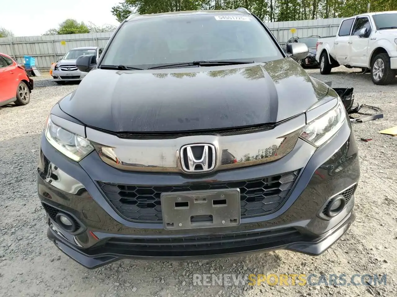 5 Photograph of a damaged car 3CZRU5H17KM727099 HONDA HR-V 2019