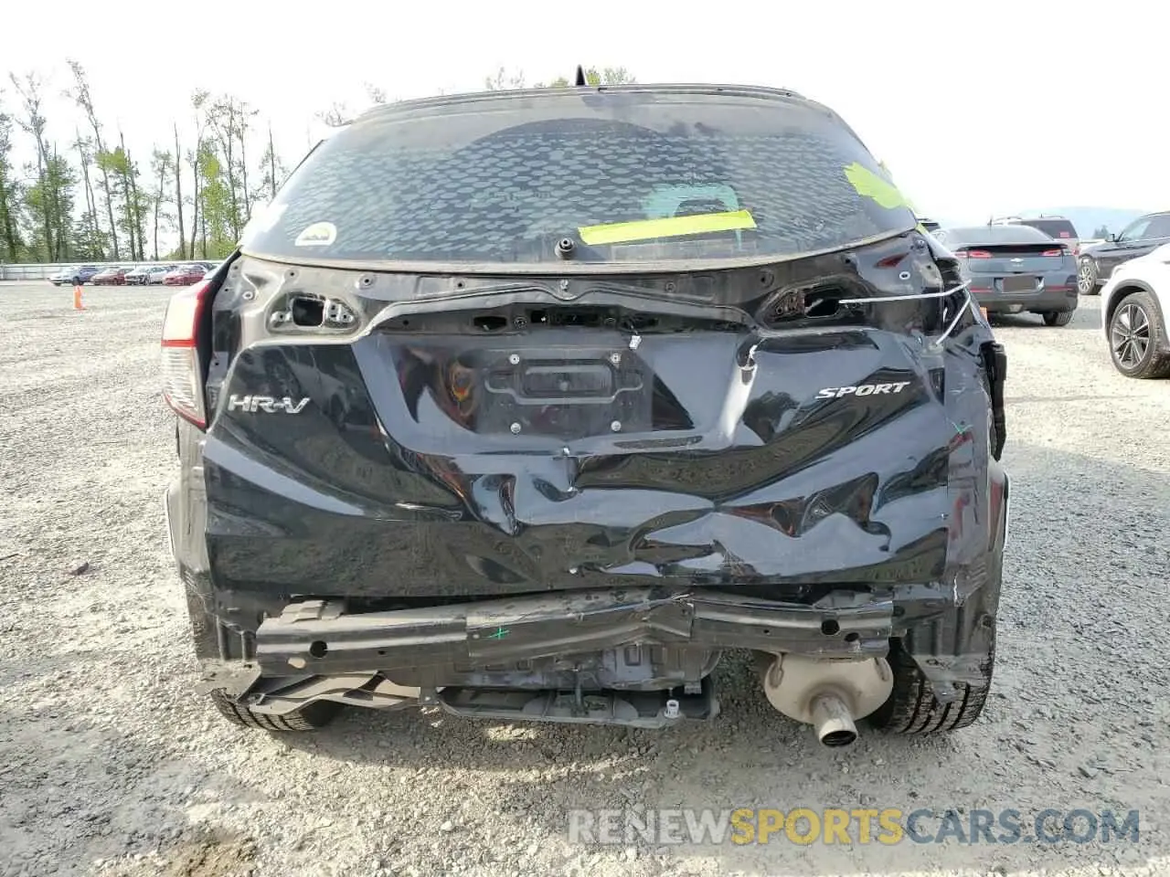 6 Photograph of a damaged car 3CZRU5H17KM727099 HONDA HR-V 2019