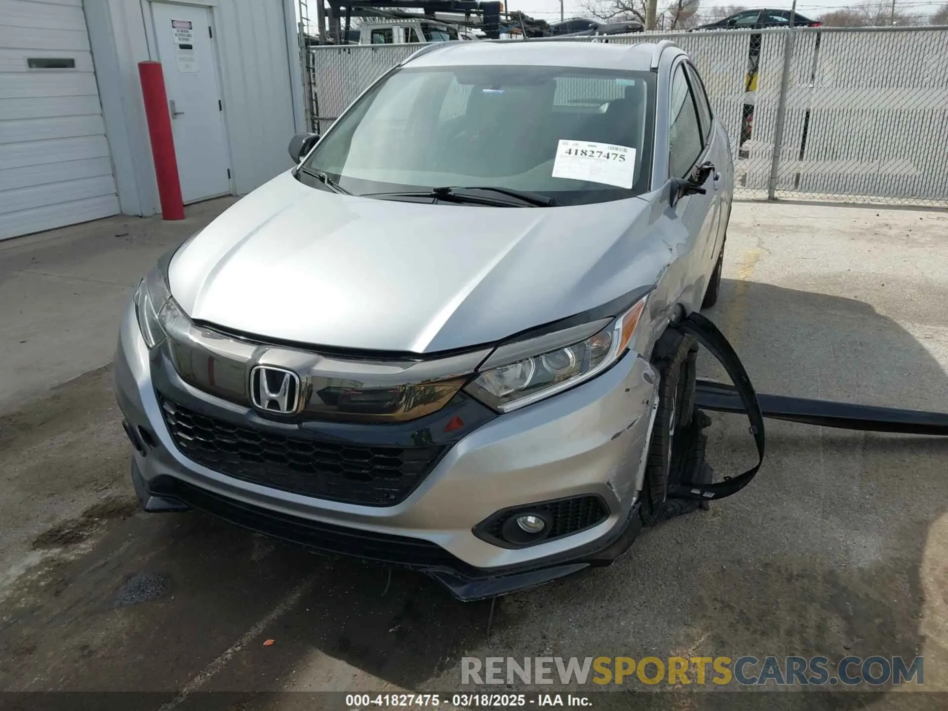 2 Photograph of a damaged car 3CZRU5H18KM730481 HONDA HR-V 2019