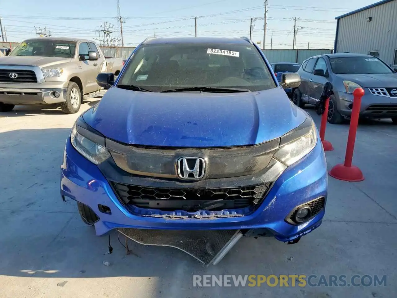5 Photograph of a damaged car 3CZRU5H1XKG700378 HONDA HR-V 2019