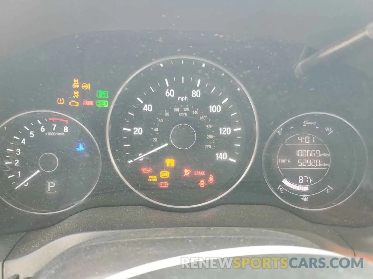 9 Photograph of a damaged car 3CZRU5H1XKG702194 HONDA HR-V 2019