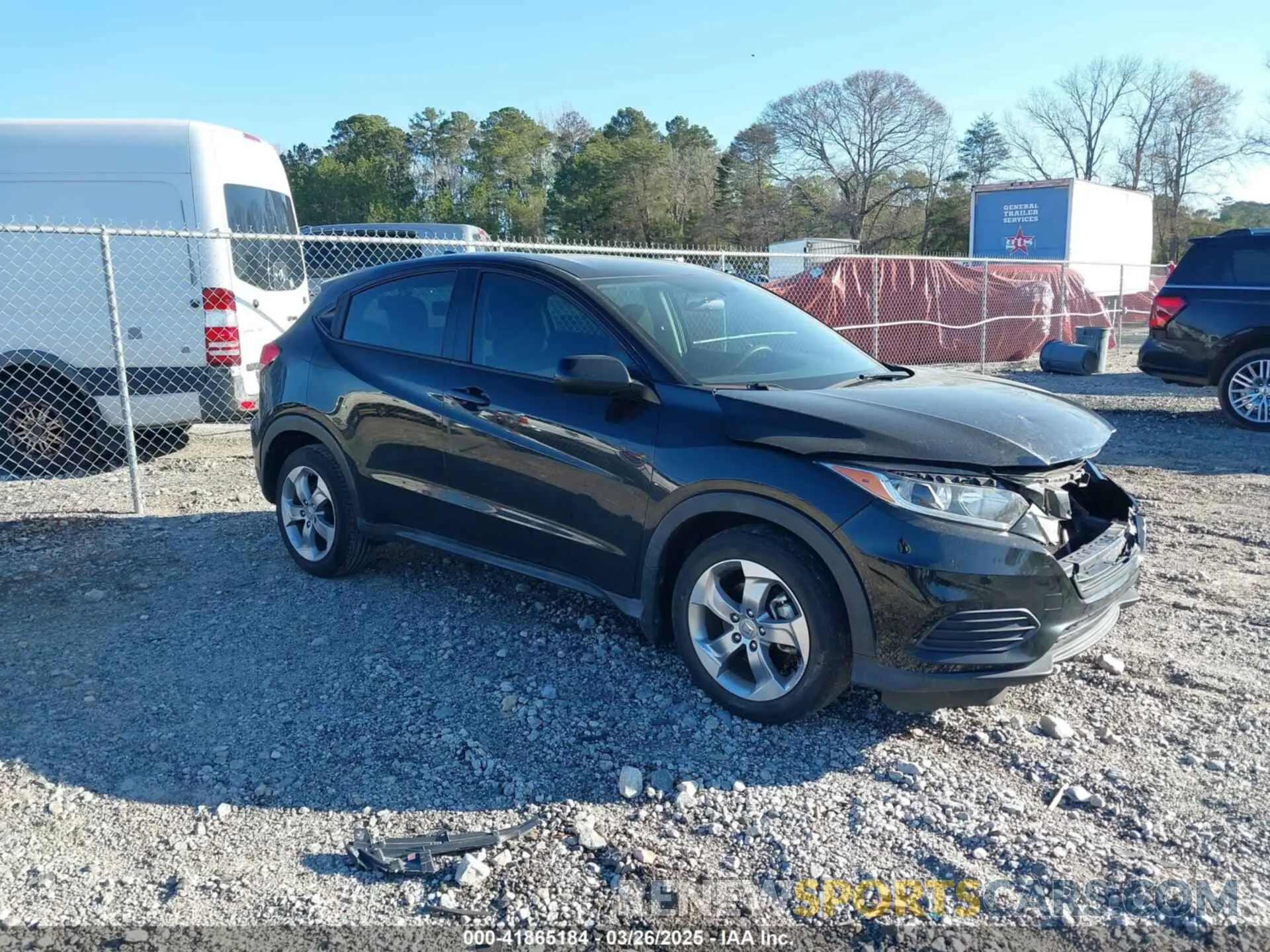 1 Photograph of a damaged car 3CZRU5H30KG712900 HONDA HR-V 2019