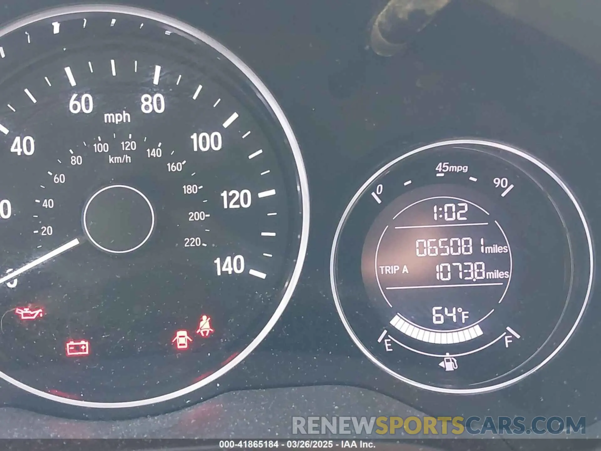 15 Photograph of a damaged car 3CZRU5H30KG712900 HONDA HR-V 2019