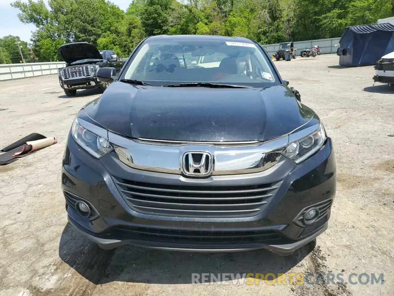 5 Photograph of a damaged car 3CZRU5H31KG715661 HONDA HR-V 2019