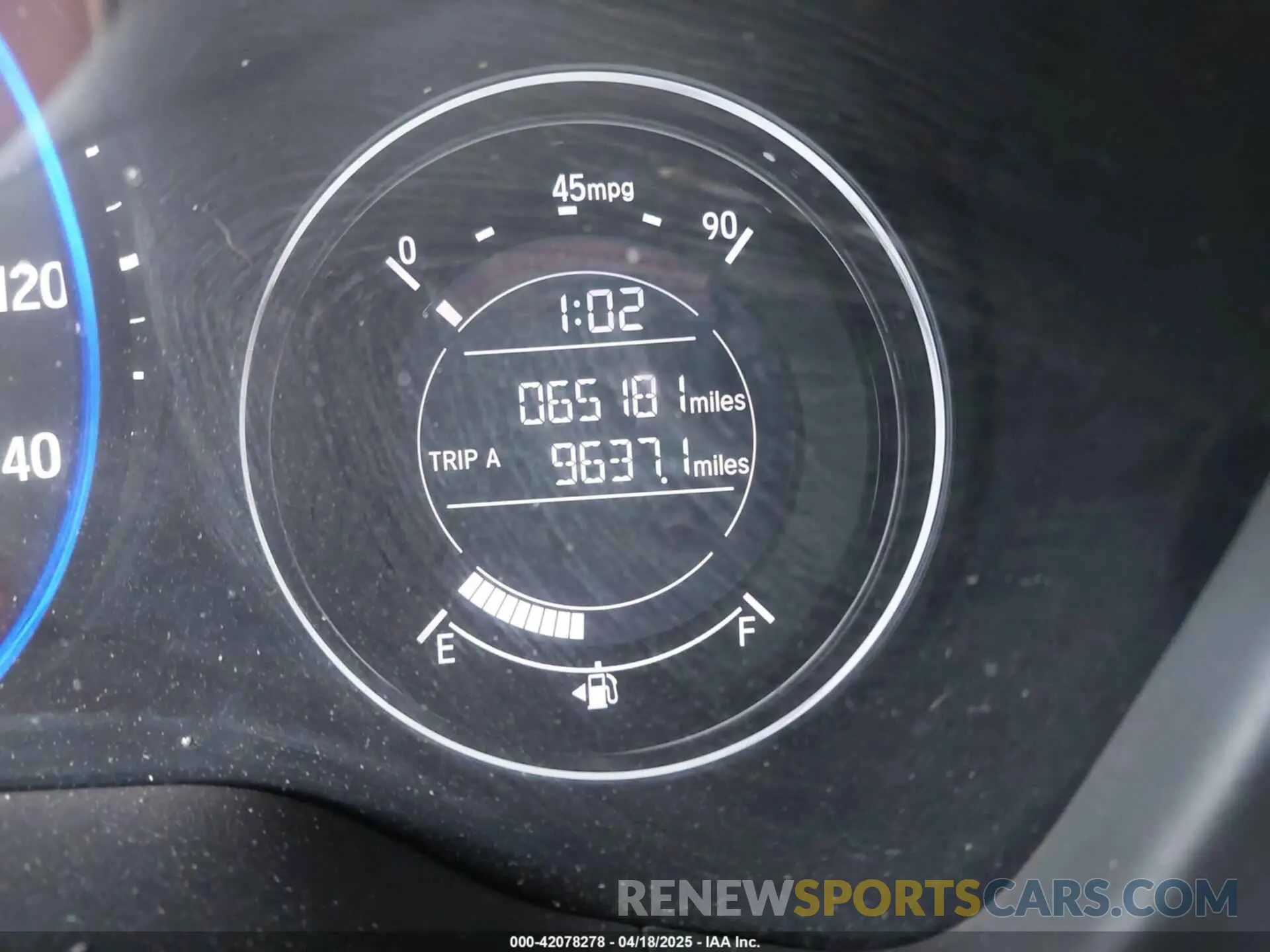 7 Photograph of a damaged car 3CZRU5H32KG701297 HONDA HR-V 2019