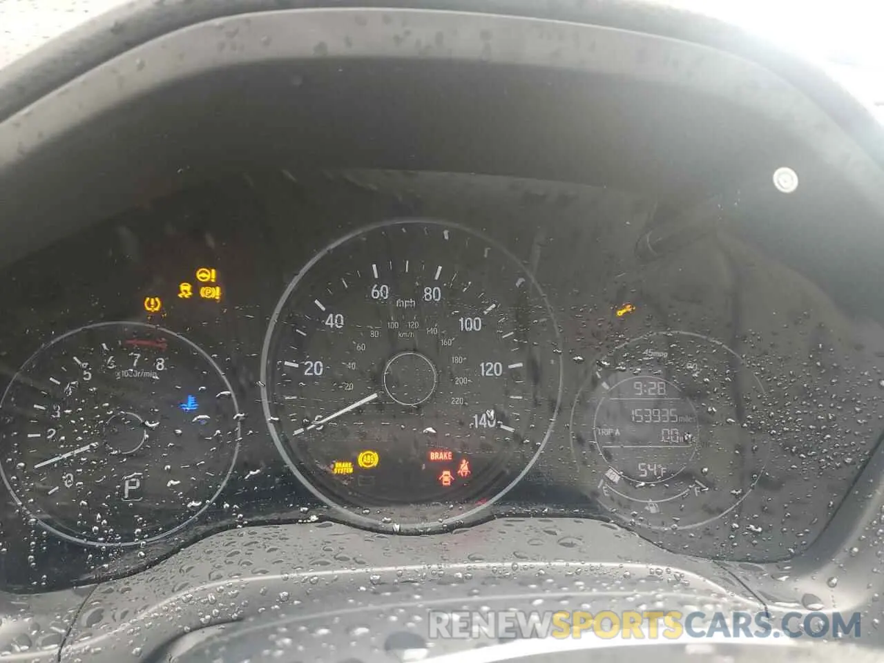 9 Photograph of a damaged car 3CZRU5H32KM720501 HONDA HR-V 2019