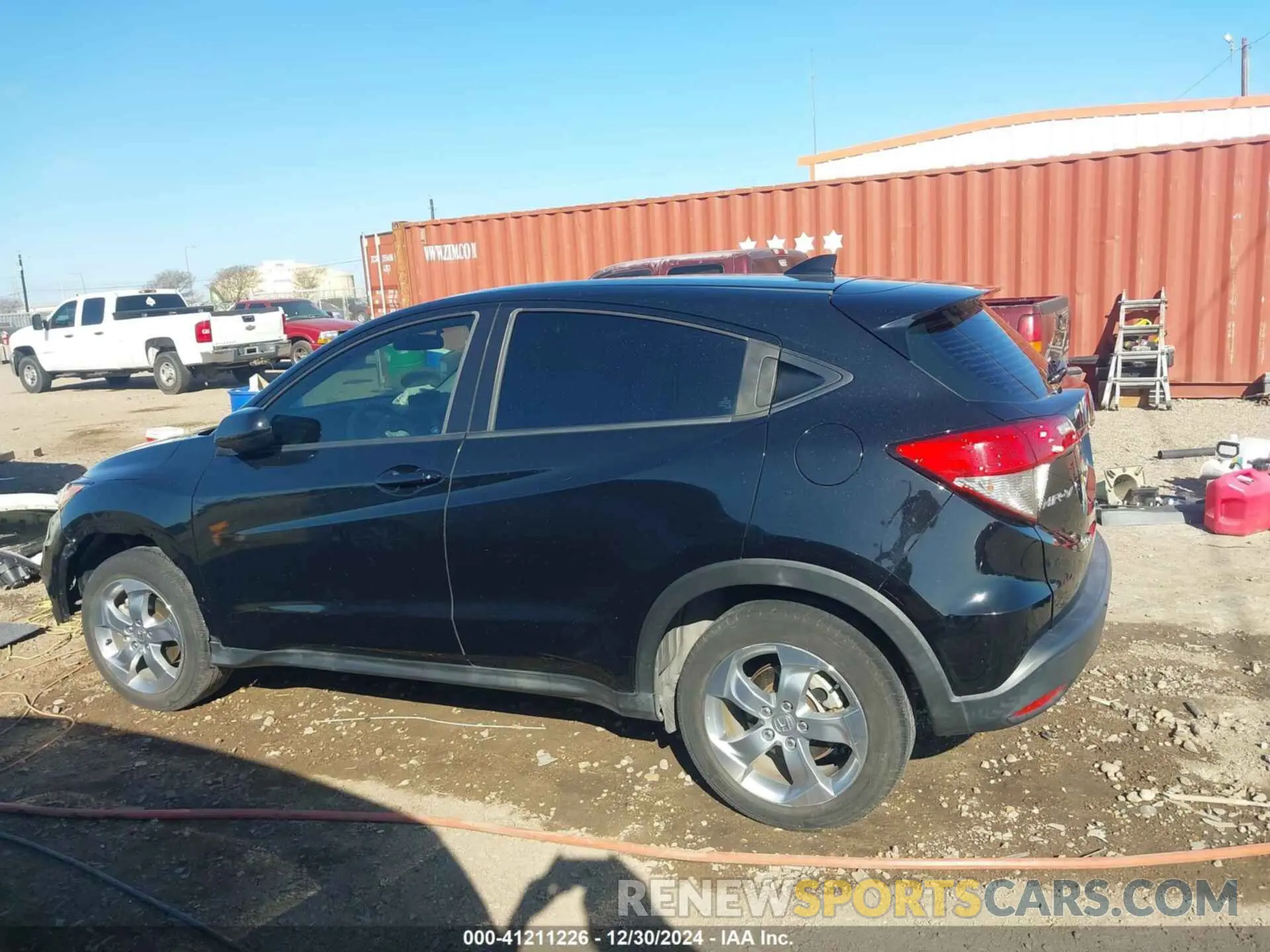 14 Photograph of a damaged car 3CZRU5H33KG707965 HONDA HR-V 2019