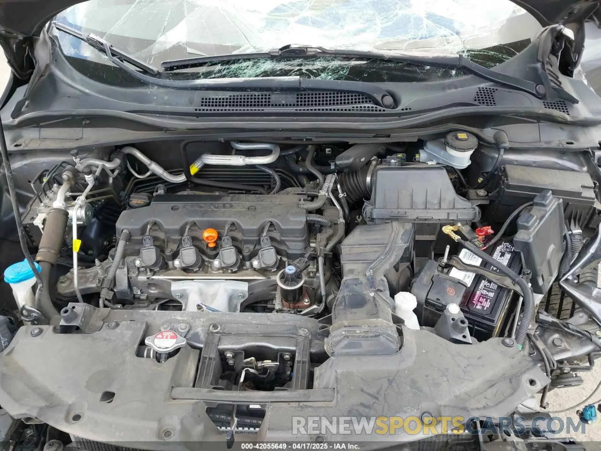 10 Photograph of a damaged car 3CZRU5H33KG714592 HONDA HR-V 2019