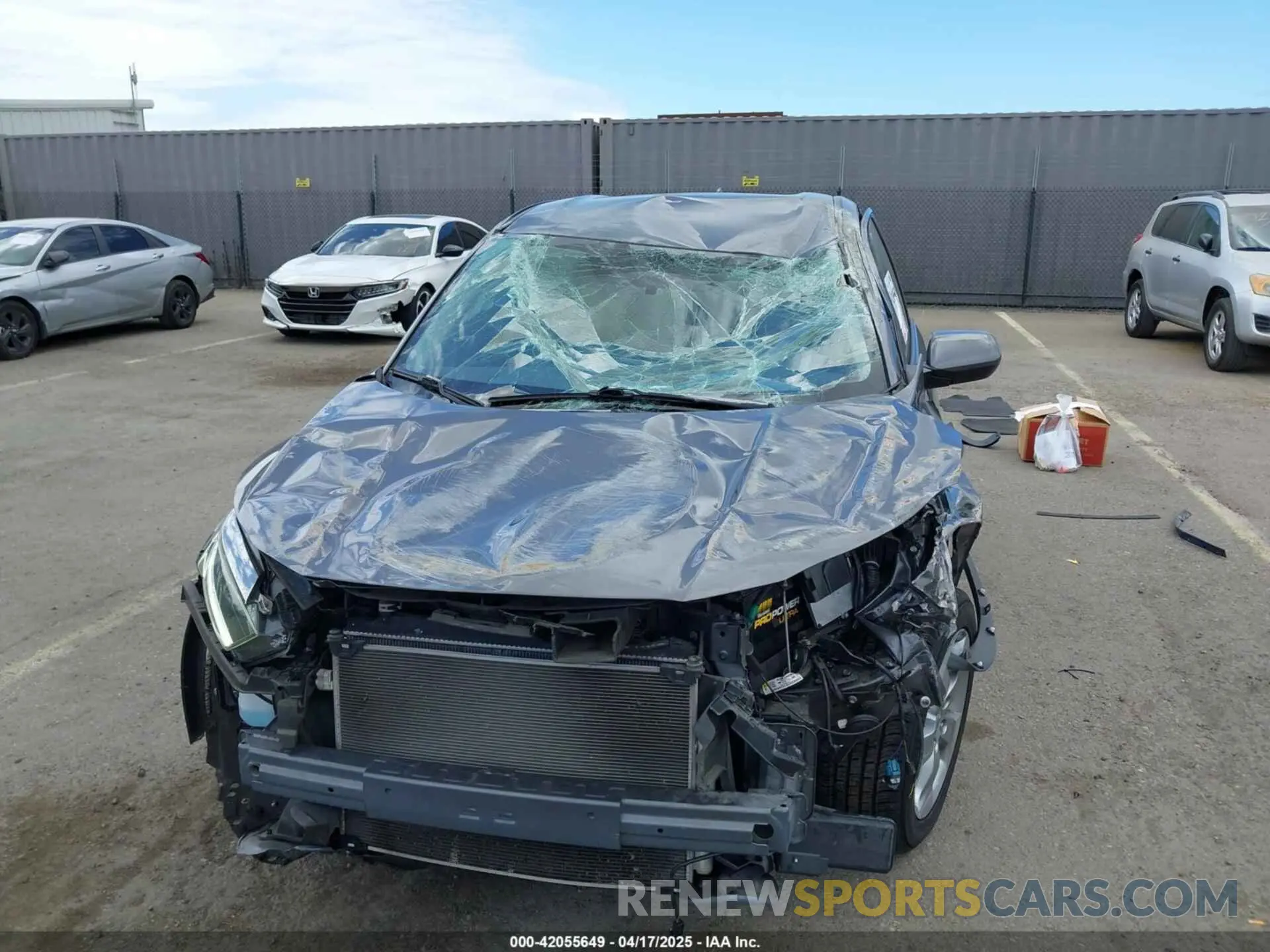 6 Photograph of a damaged car 3CZRU5H33KG714592 HONDA HR-V 2019