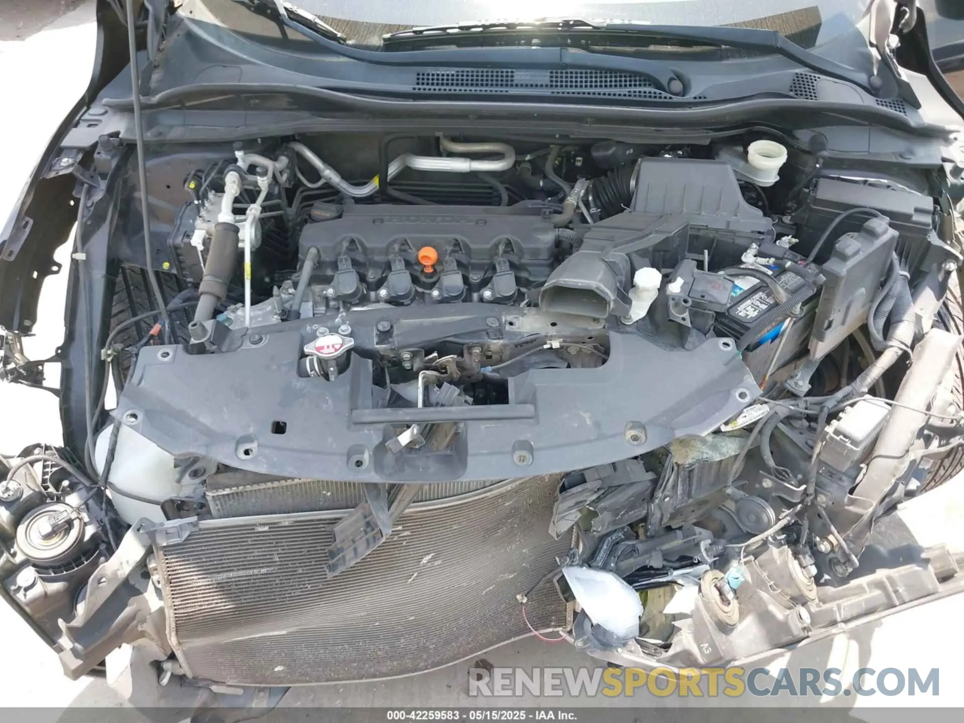 10 Photograph of a damaged car 3CZRU5H34KG713872 HONDA HR-V 2019