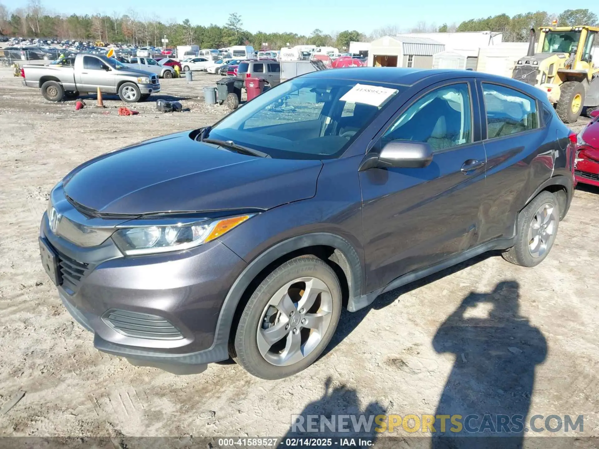 2 Photograph of a damaged car 3CZRU5H35KM708097 HONDA HR-V 2019