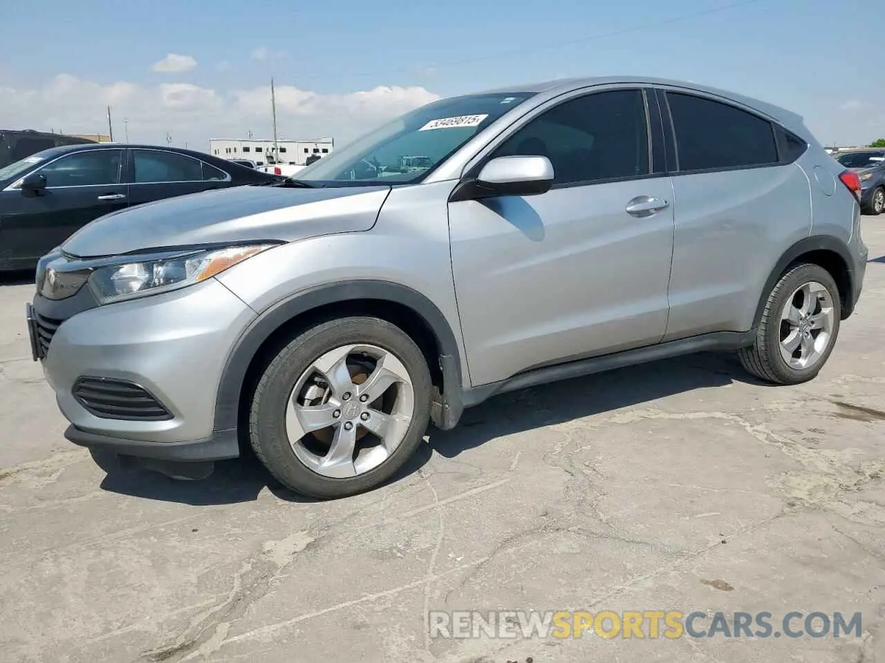 1 Photograph of a damaged car 3CZRU5H36KG705840 HONDA HR-V 2019
