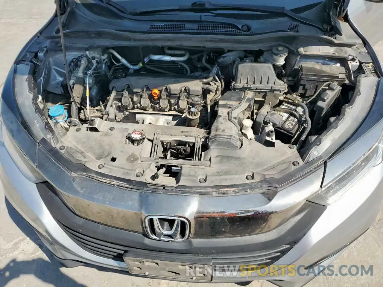 12 Photograph of a damaged car 3CZRU5H36KG705840 HONDA HR-V 2019