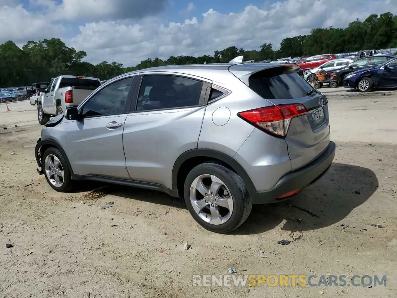 2 Photograph of a damaged car 3CZRU5H36KM719822 HONDA HR-V 2019