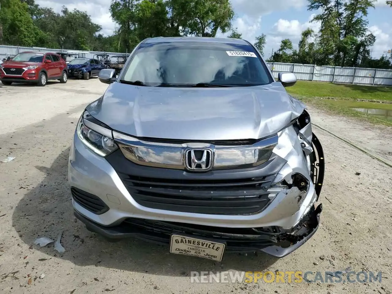 5 Photograph of a damaged car 3CZRU5H36KM719822 HONDA HR-V 2019