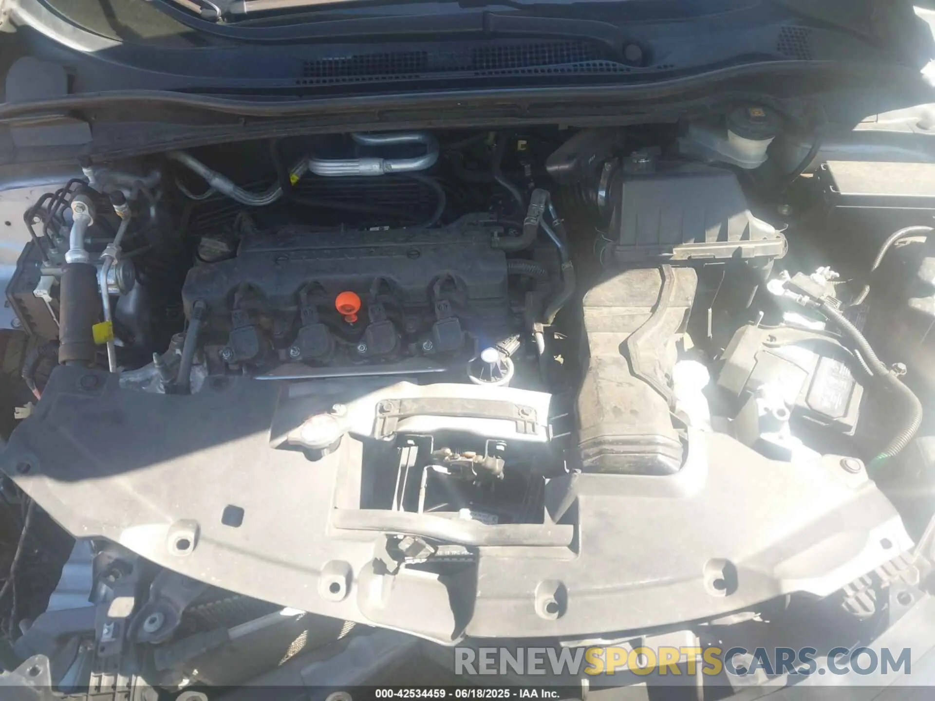 10 Photograph of a damaged car 3CZRU5H37KM719697 HONDA HR-V 2019