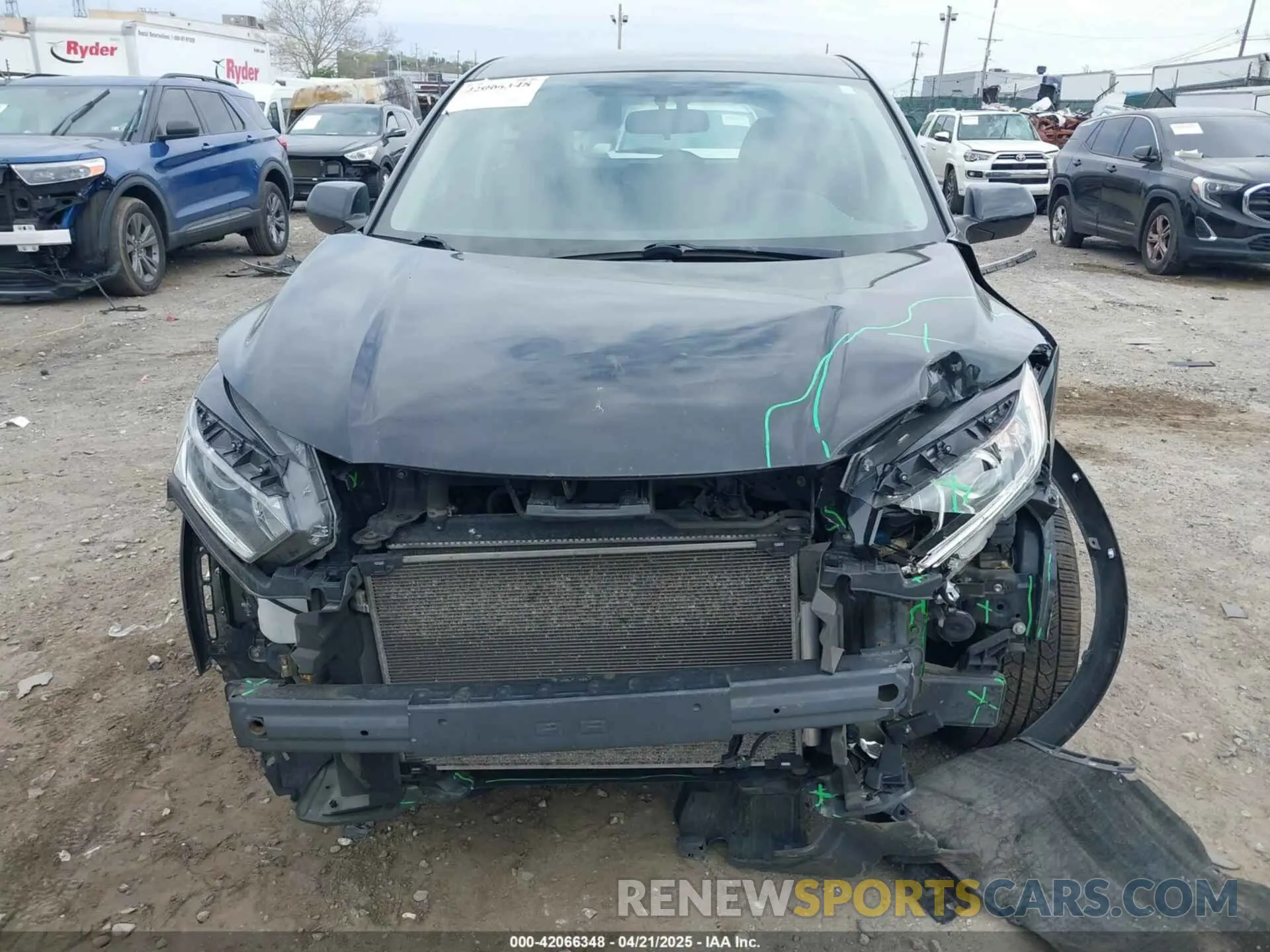 6 Photograph of a damaged car 3CZRU5H38KG715771 HONDA HR-V 2019