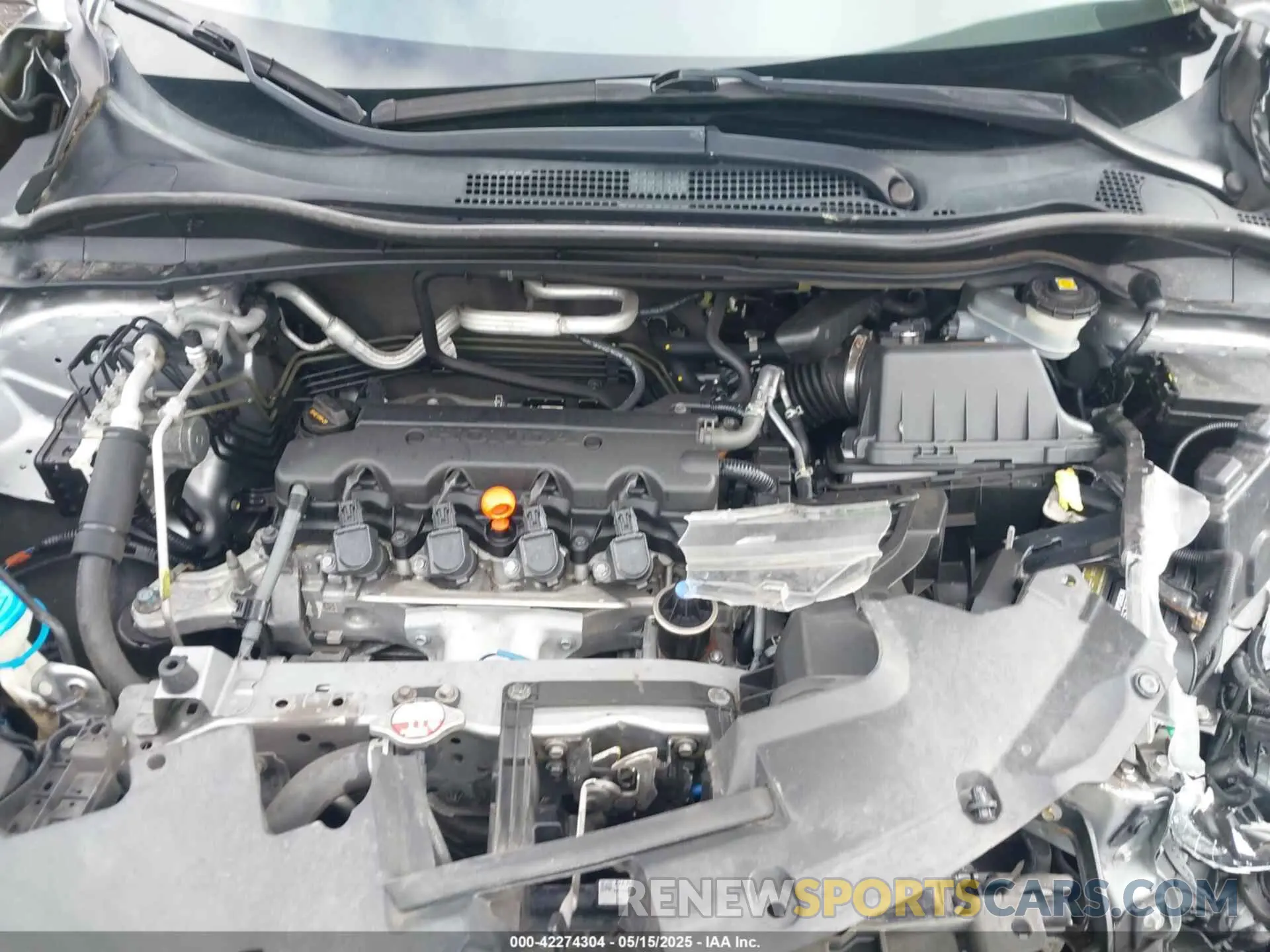 10 Photograph of a damaged car 3CZRU5H39KG703872 HONDA HR-V 2019