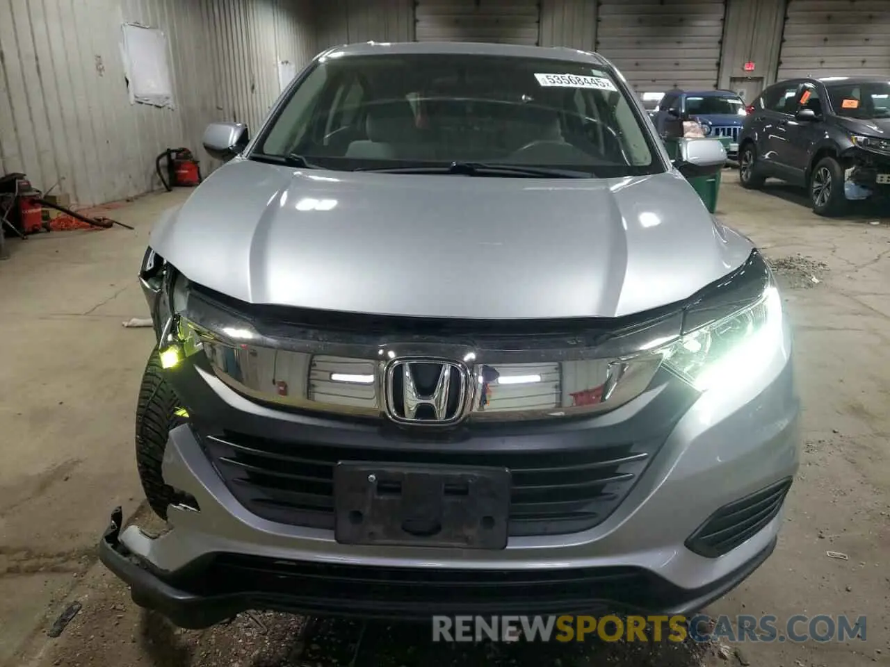 5 Photograph of a damaged car 3CZRU5H39KG715343 HONDA HR-V 2019