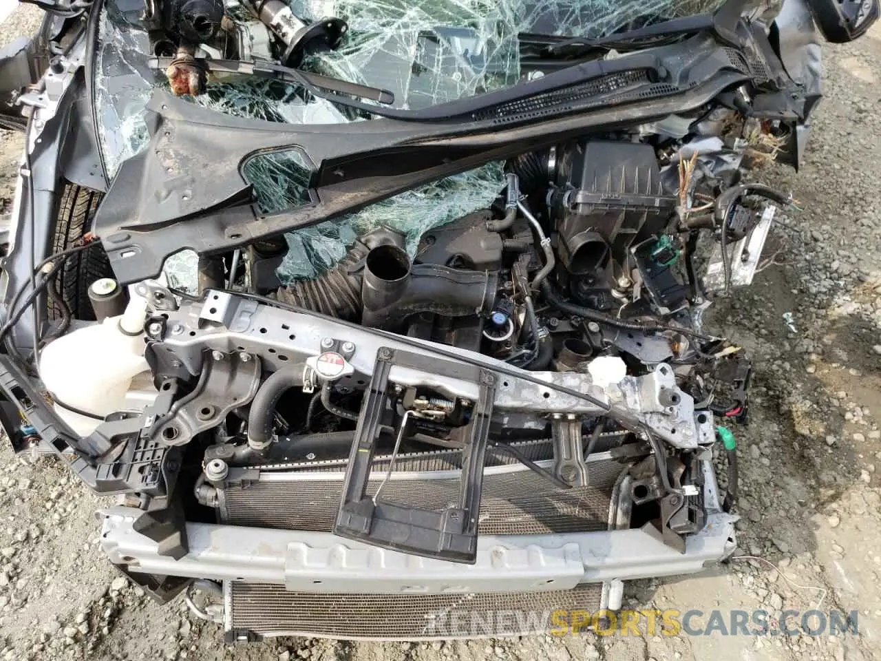 11 Photograph of a damaged car 3CZRU5H39KM724982 HONDA HR-V 2019