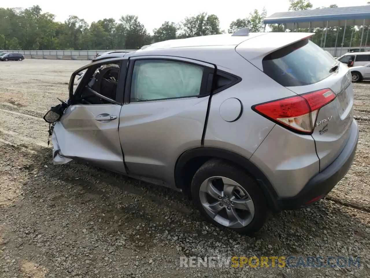 2 Photograph of a damaged car 3CZRU5H39KM724982 HONDA HR-V 2019