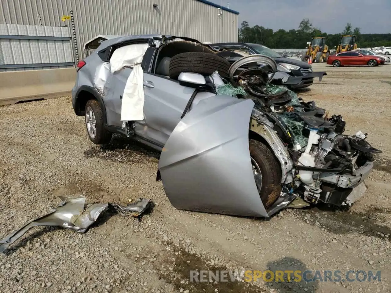 4 Photograph of a damaged car 3CZRU5H39KM724982 HONDA HR-V 2019