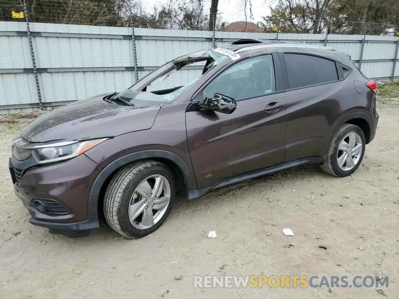 1 Photograph of a damaged car 3CZRU5H50KM711779 HONDA HR-V 2019