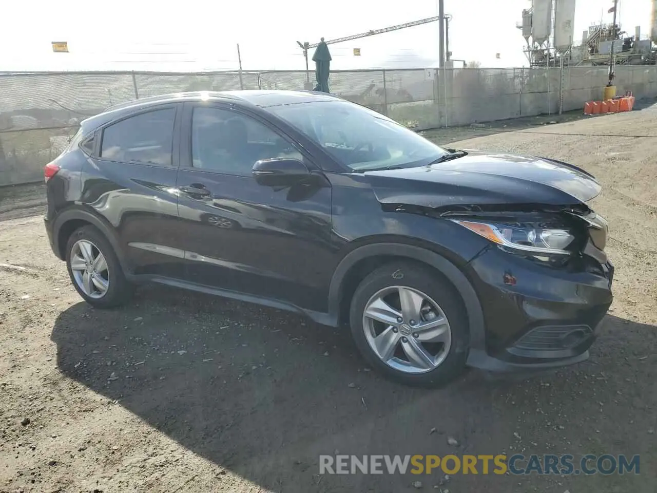4 Photograph of a damaged car 3CZRU5H50KM726122 HONDA HR-V 2019