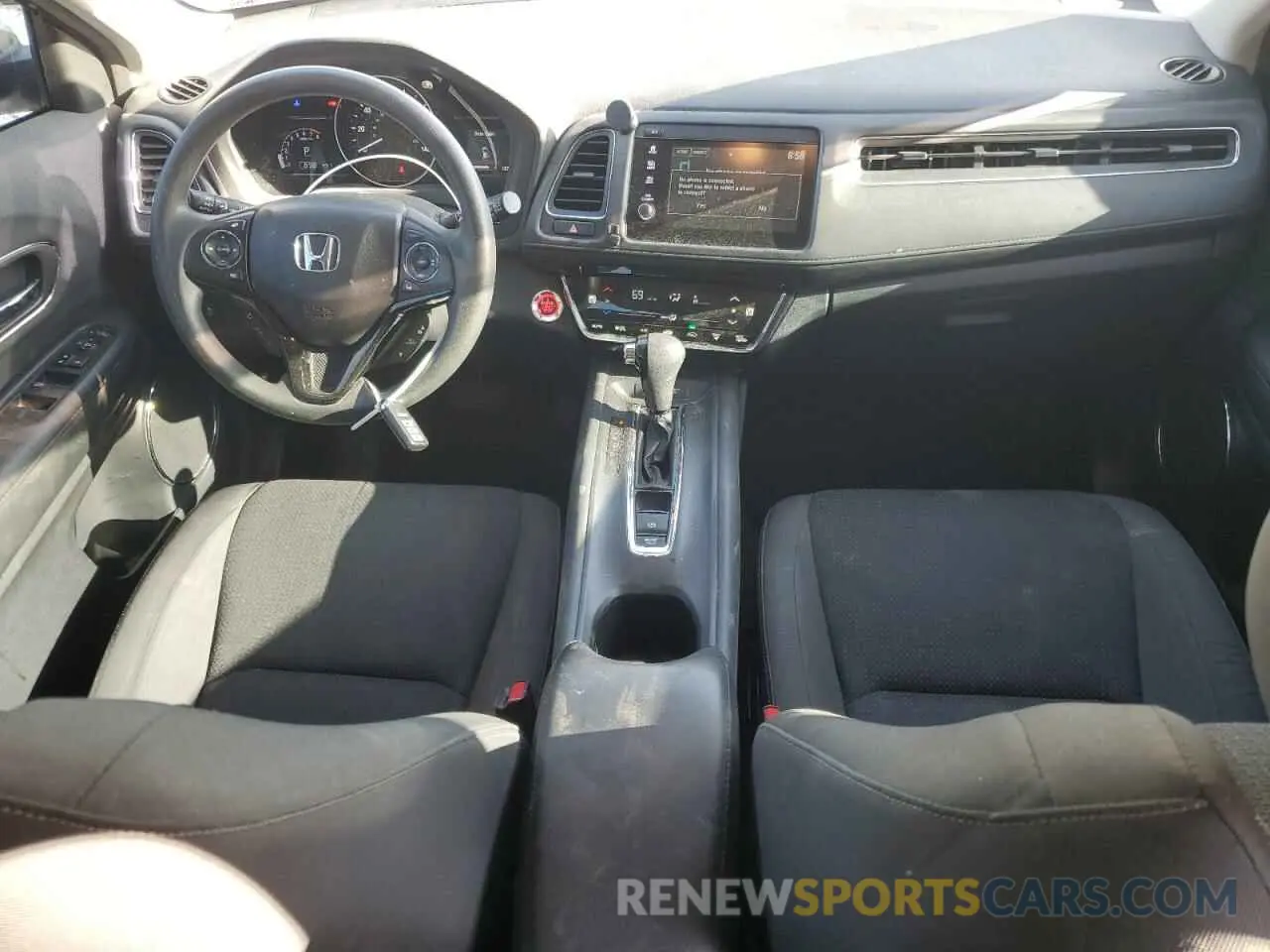 8 Photograph of a damaged car 3CZRU5H51KM714125 HONDA HR-V 2019