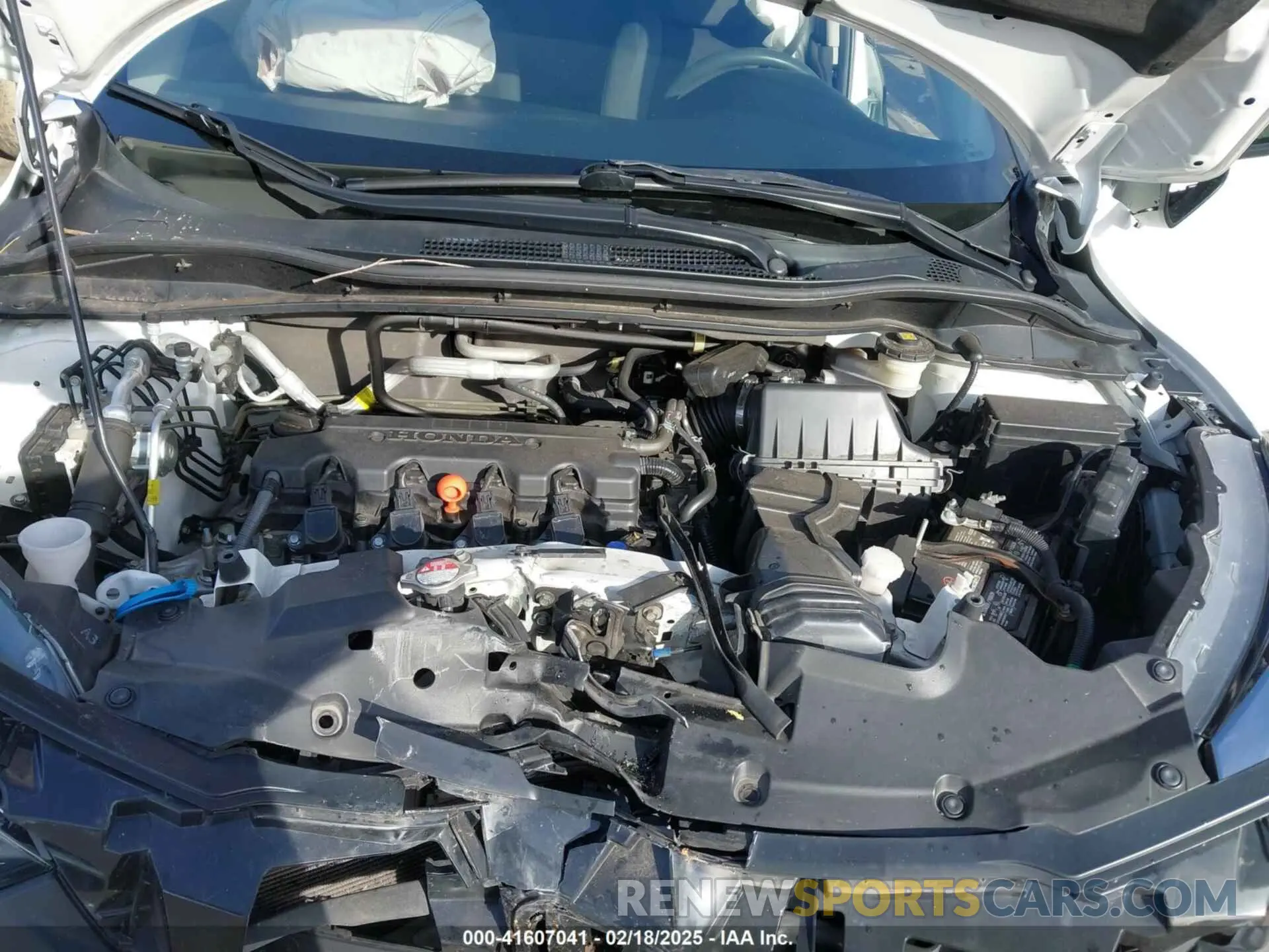 10 Photograph of a damaged car 3CZRU5H51KM726033 HONDA HR-V 2019
