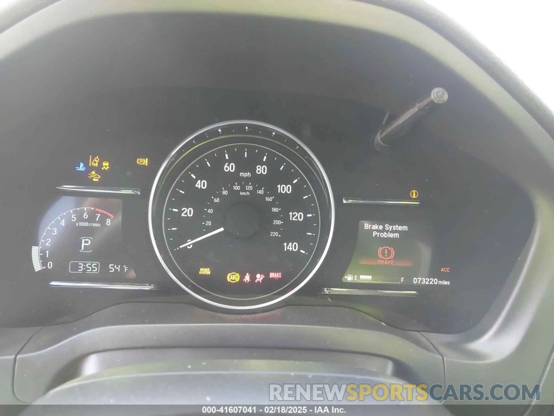 7 Photograph of a damaged car 3CZRU5H51KM726033 HONDA HR-V 2019
