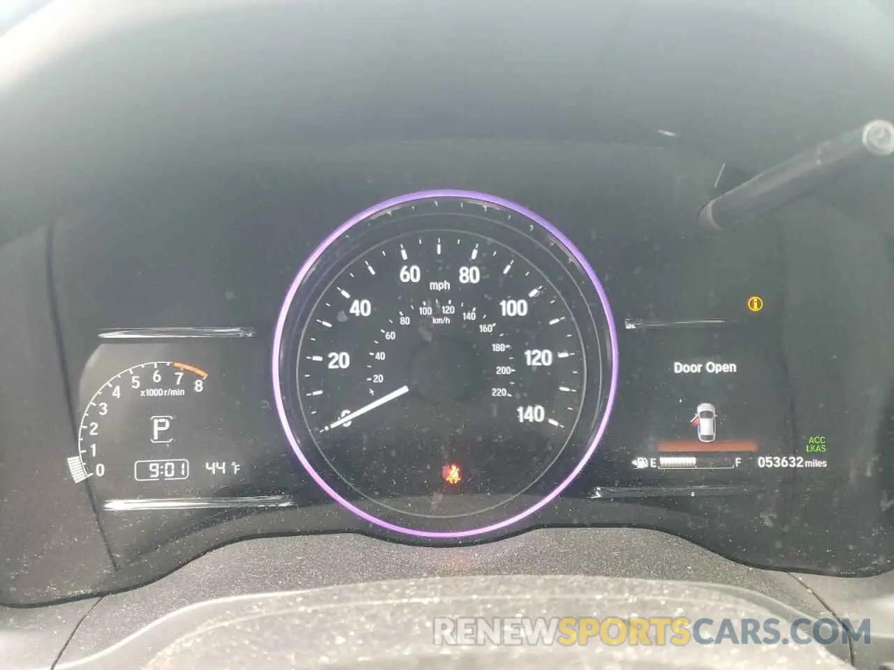 9 Photograph of a damaged car 3CZRU5H53KM704714 HONDA HR-V 2019