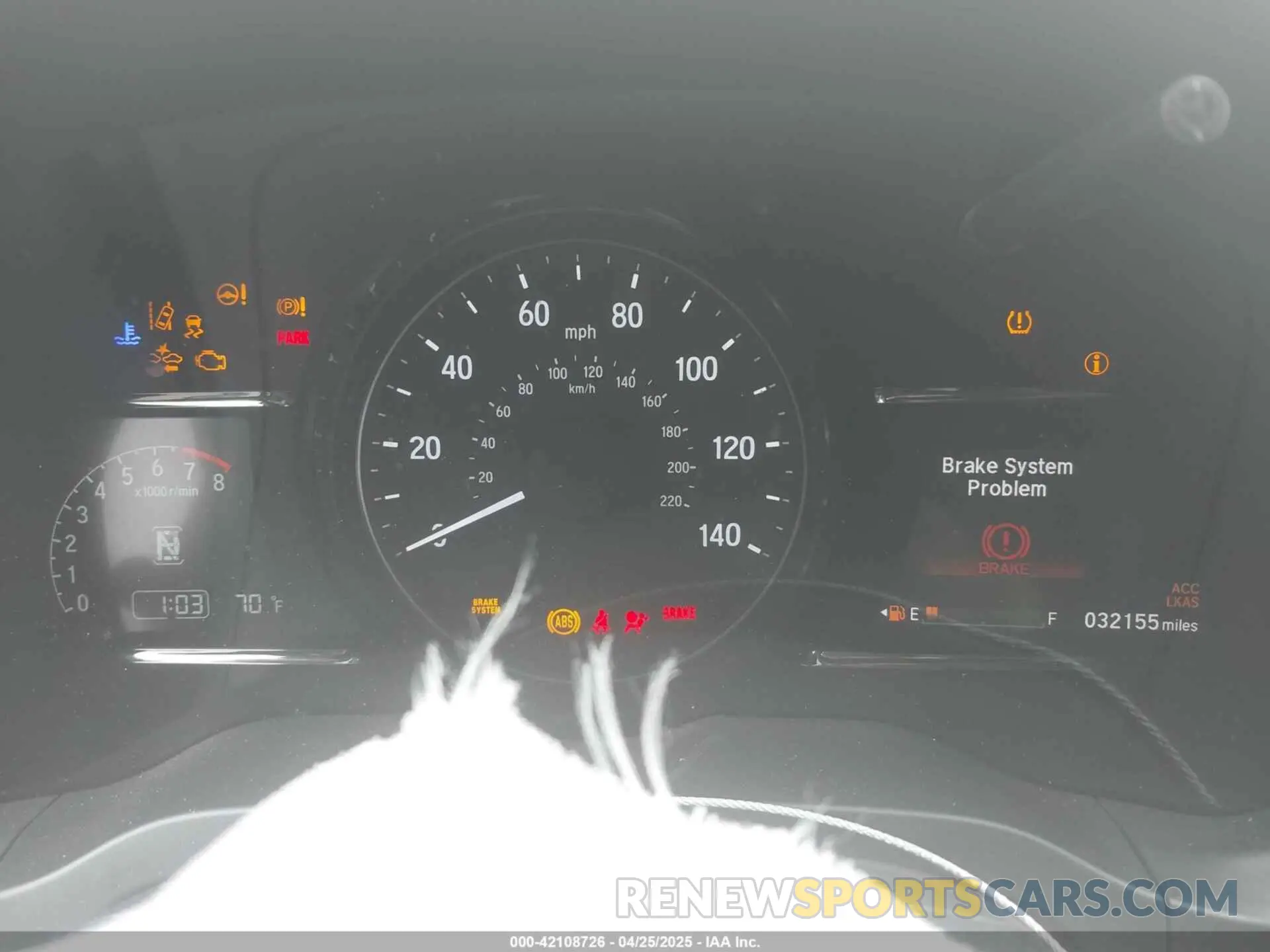 7 Photograph of a damaged car 3CZRU5H53KM727524 HONDA HR-V 2019