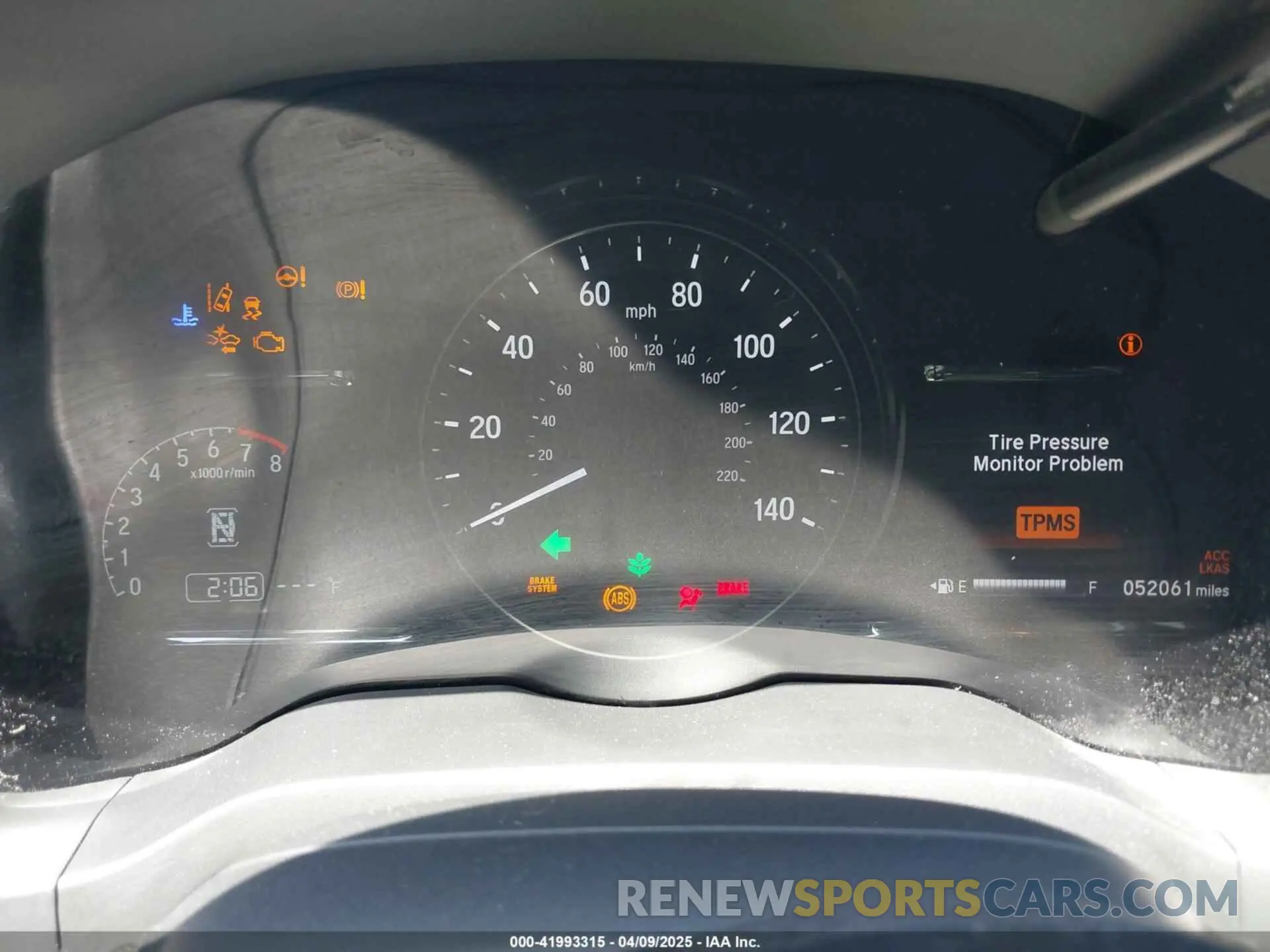 7 Photograph of a damaged car 3CZRU5H55KM721708 HONDA HR-V 2019