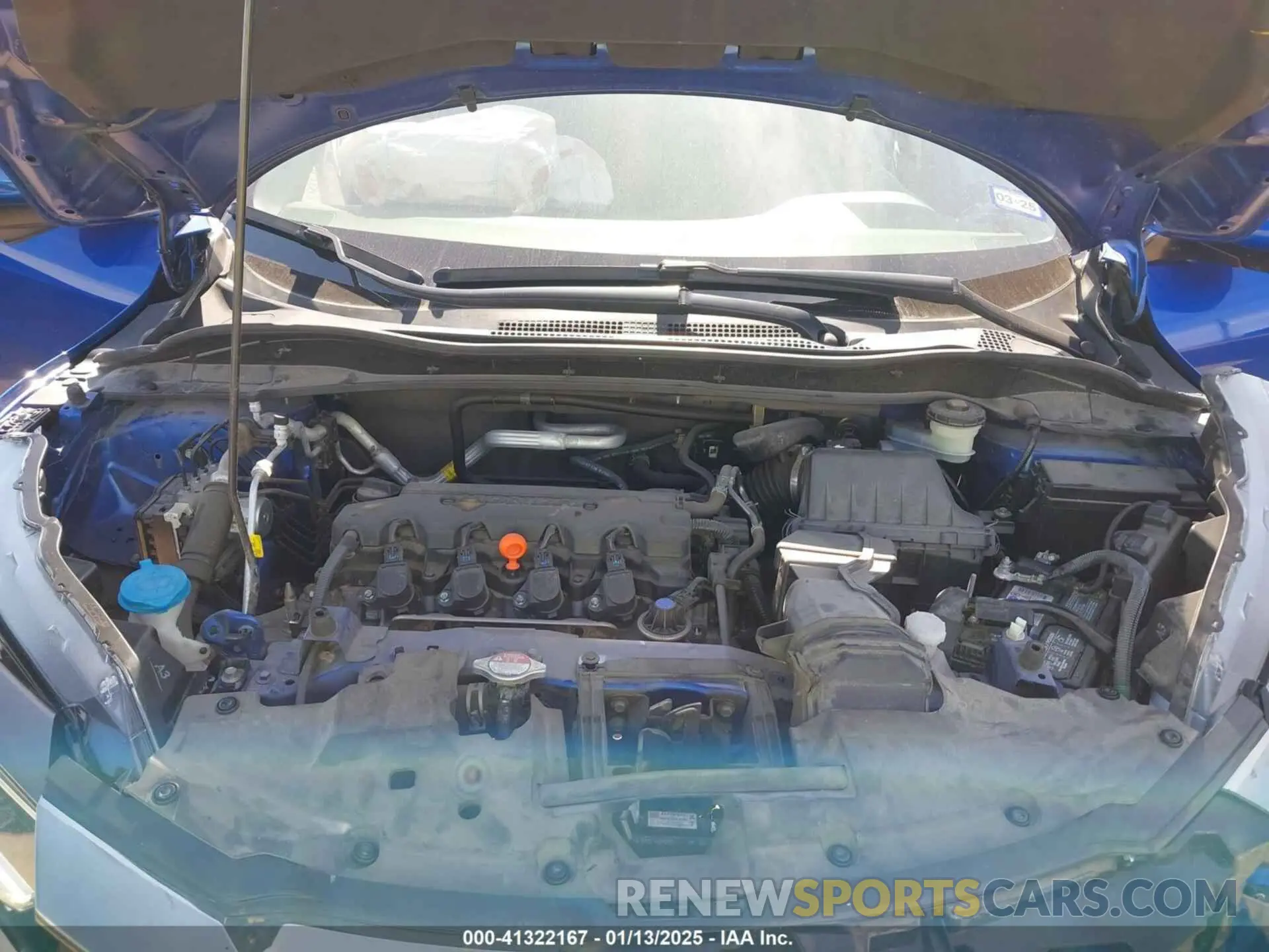 10 Photograph of a damaged car 3CZRU5H56KM706621 HONDA HR-V 2019