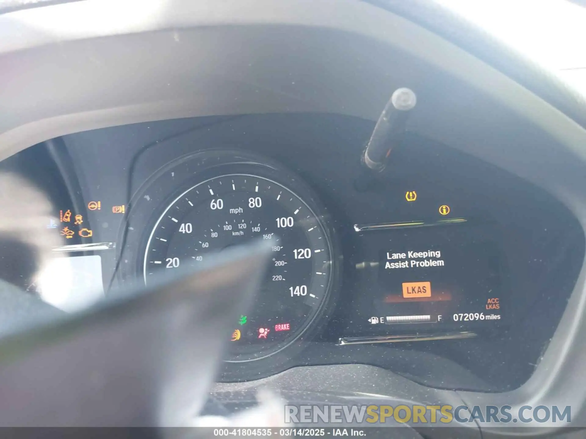 7 Photograph of a damaged car 3CZRU5H57KM711018 HONDA HR-V 2019